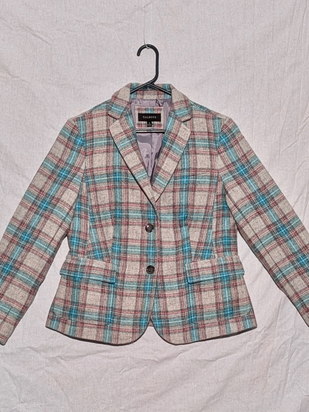 Talbots Wool Women Shetland Blazer